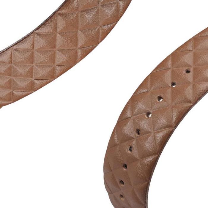 Dux Ducis - Dux Ducis Apple Watch 2/3/4/5/6/7/8/SE (41/40/38 mm) Armband Äkta Läder - Brun