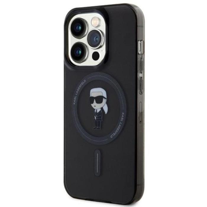 KARL LAGERFELD - Karl Lagerfeld iPhone 15 Pro Max Mobilskal Magsafe IML Ikonik