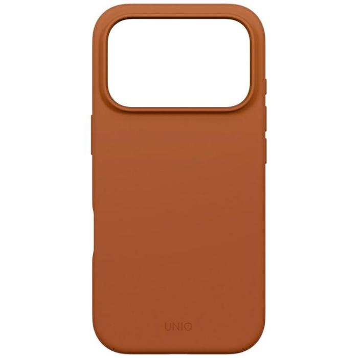 UNIQ - UNIQ iPhone 17 Pro Mobilskal MagSafe Lino - Orange
