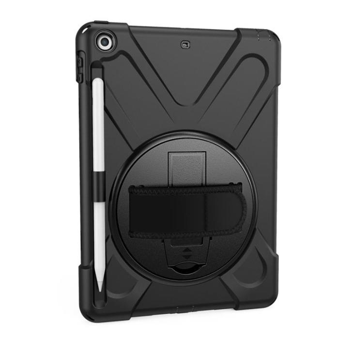 UTGATT1 - iPad 9.7 (2017/2018/Air/Air2) Skal X-Shape - Svart