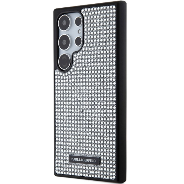 KARL LAGERFELD - KARL LAGERFELD Mobilskal till Galaxy S24 Ultra Rhinestone Logo