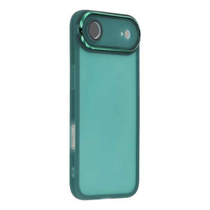 A-One Brand - iPhone Air Mobilskal Electroplated Kameraram - Armégrön