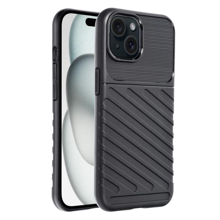 OEM - iPhone 15 Plus Mobilskal Thunder - Svart