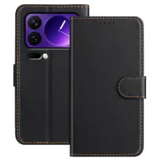 A-One Brand - Xiaomi 17 Pro Pl&aring;nboksfodral Solid Color Anti Drop - Svart