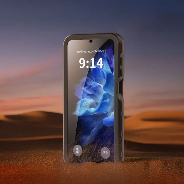 OEM - Shellbox Galaxy A16 Mobilskal GT Vattentät - Svart