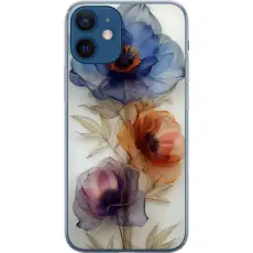 Gustaf - Mobilskal till Apple iPhone 12 mini med Silkesblommor
