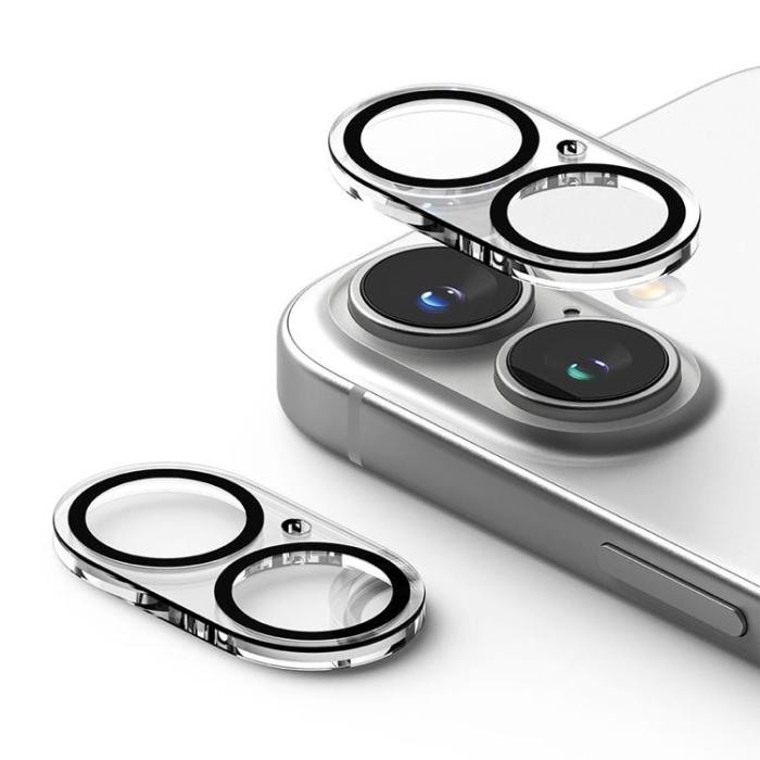 Ringke - [2-Pack] Ringke iPhone 16/16 Plus Kameralinsskydd Härdat glas - Clear