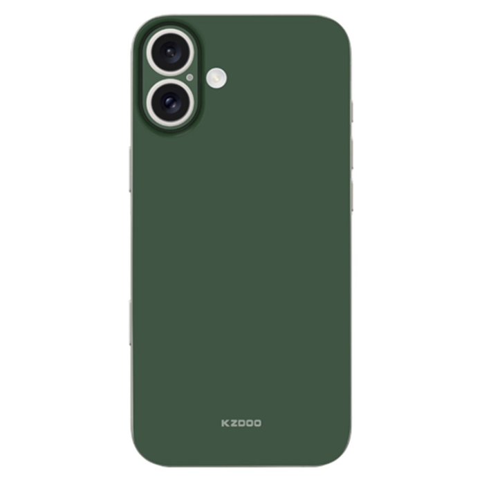 KZDOO - KZDOO iPhone 16 Mobilskal Frosted Air Skin - Grön