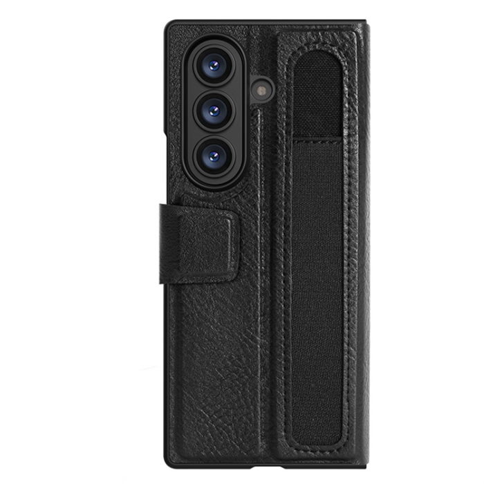 Nillkin - Nillkin Galaxy Z Fold 7 Plånboksfodral Kickstand - Svart