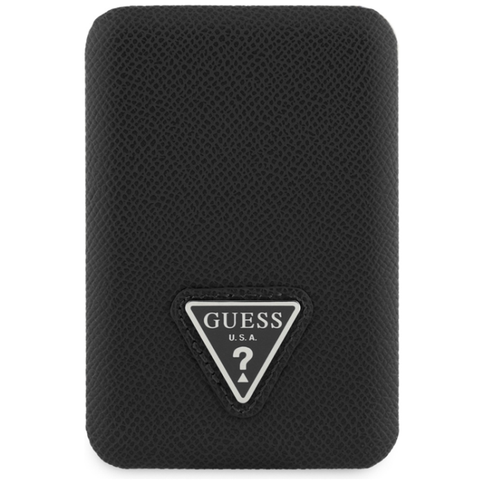 Guess - Guess MagSafe Trådlös Power Bank 5000mAh 15W USB-C Grained Triangle Inductive
