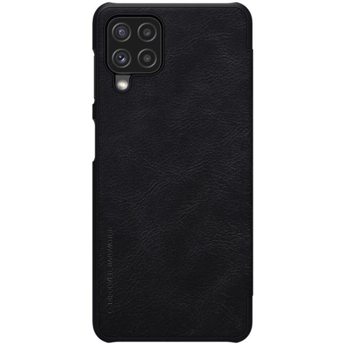 Nillkin - Nillkin Qin Läder Fodral Galaxy A22 4G - Svart