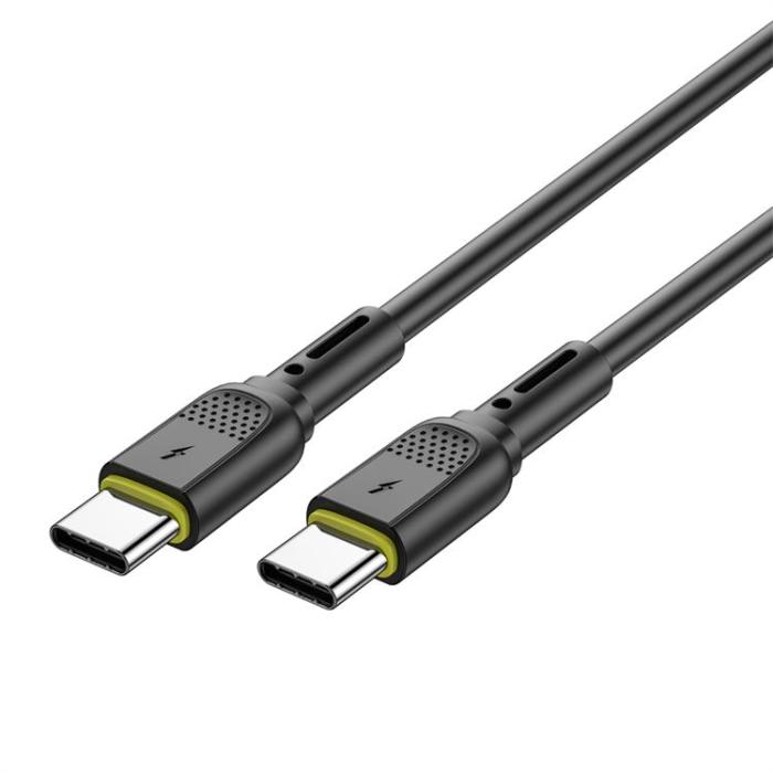 WIWU - WIWU USB-C Till USB-C 60W Kabel 1.2m - Svart