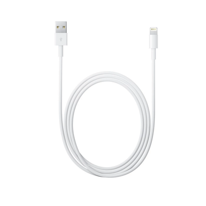 A-One Brand - Lightning USB Kabel - 2 Meter - Vit
