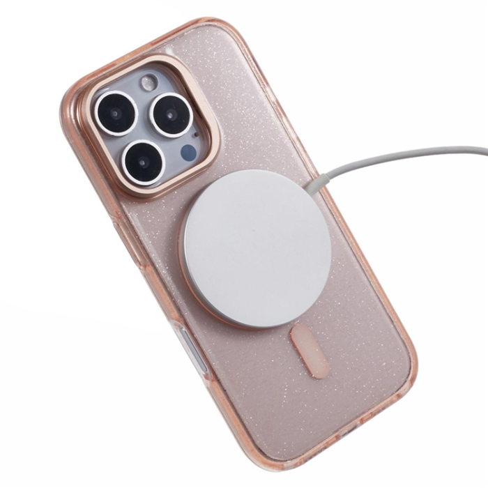 KIGC - KIGC iPhone 16 Pro Mobilskal MagSafe Epoxy Kickstand