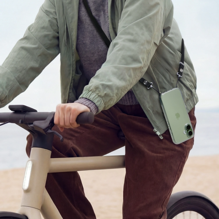 Spigen - Spigen Mobilrem Lanyard Crossbody DA30L - Svart