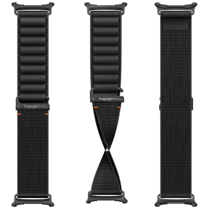 Spigen - Spigen Watch Ultra 1/2 (47mm) Armband WBF1 - Svart