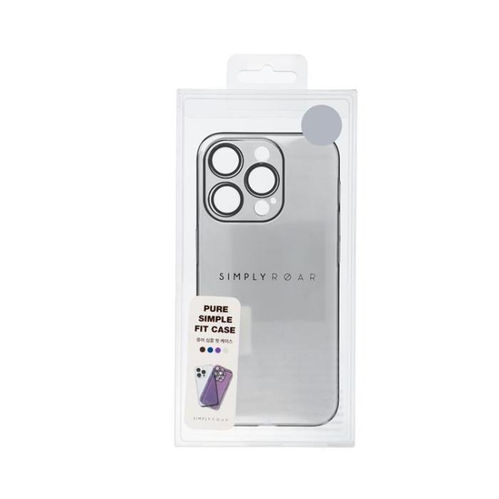 Roar - Roar iPhone 12 Pro Max Mobilskal Pure Simple Fit - Svart