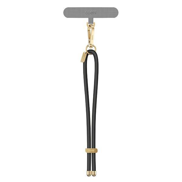 UNIQ Coehl Laurel Handstrap Mobilrem Universal – Svart