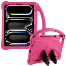 A-One Brand - iPad Pro 11” (2024) Skal EVA Kickstand - Rosa