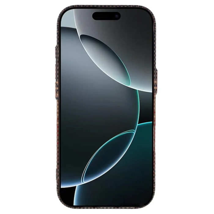 A-One Brand - iPhone 16 Pro Max Mobilskal Magsafe Kevlar Aramid Fiber - Guld