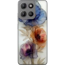 iSecrets - Mobilskal till Motorola Moto G15 Power med Silkesblommor