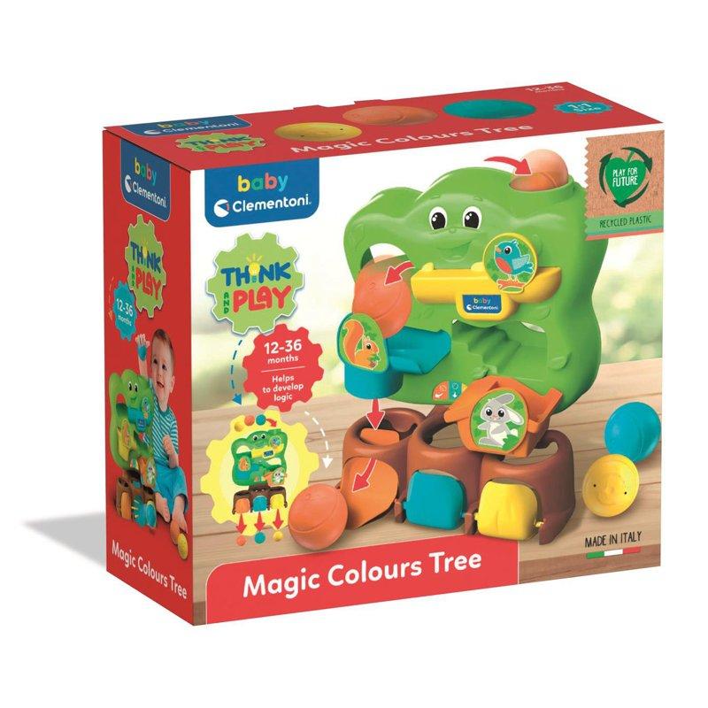 CLEMENTONI Logikspel Magic Colours Tree