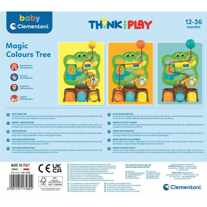 CLEMENTONI - CLEMENTONI Logikspel Magic Colours Tree