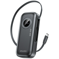 Awei - Awei Powerbank 10000mAh 22.5W PA-9 - Svart