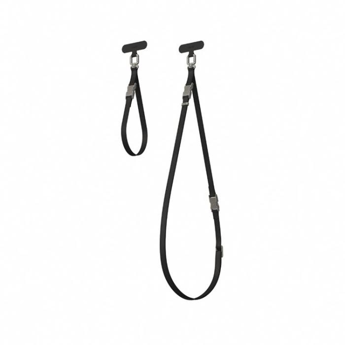 Moshi - Moshi 2-i-1 Handleds/Kroppsrem - Svart