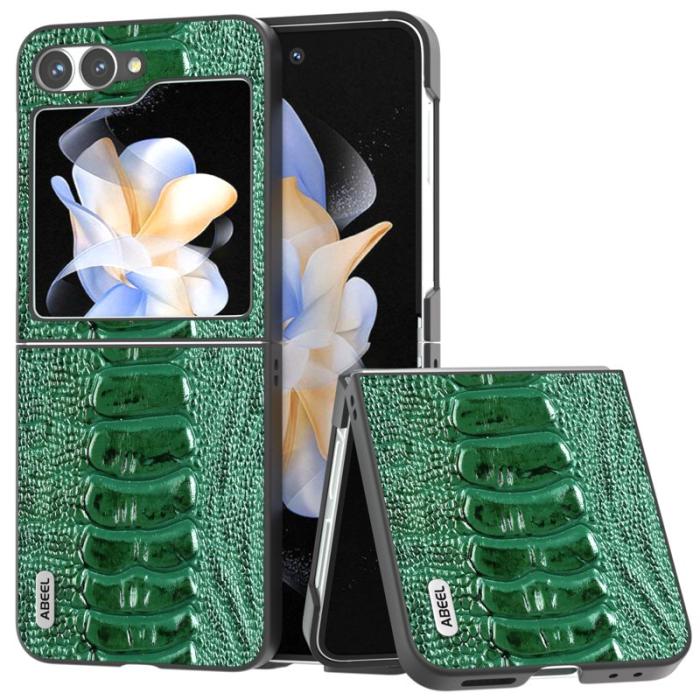 ABEEL - ABEEL Mobilskal till Samsung Galaxy Z Flip7 FE / Z Flip6 5G Grön
