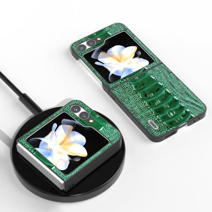ABEEL - ABEEL Mobilskal till Samsung Galaxy Z Flip7 FE / Z Flip6 5G Grön