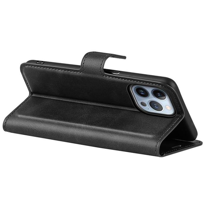 OEM - Flip Folio iPhone 14 Pro Max Plånboksfodral - Svart