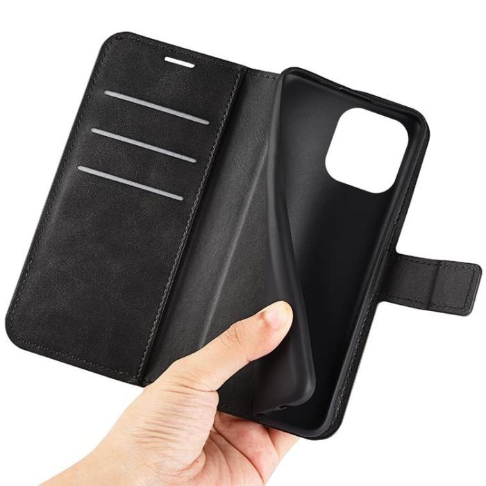 OEM - Flip Folio iPhone 14 Pro Max Plånboksfodral - Svart