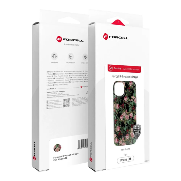 A-One Brand - Forcell iPhone 15 Plus Mobilskal MagSafe Mirage - Rosa Drama