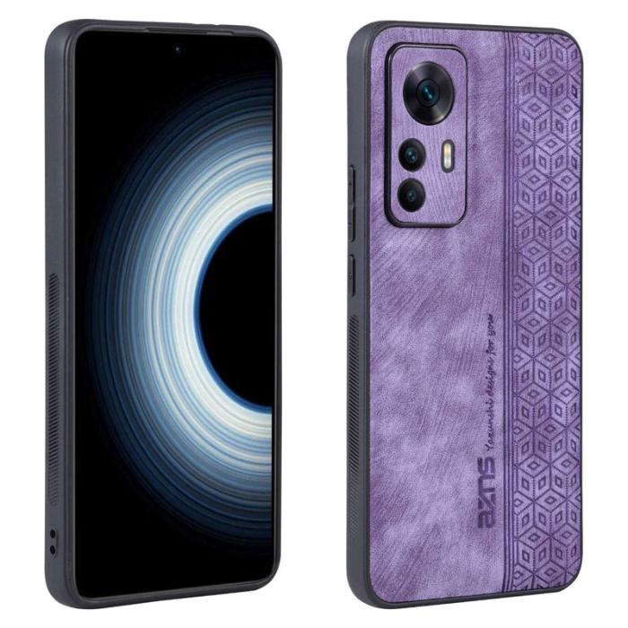 AZNS - AZNS Xiaomi 12T 5G Fodral Anti-scratch KonstLäder - Lila