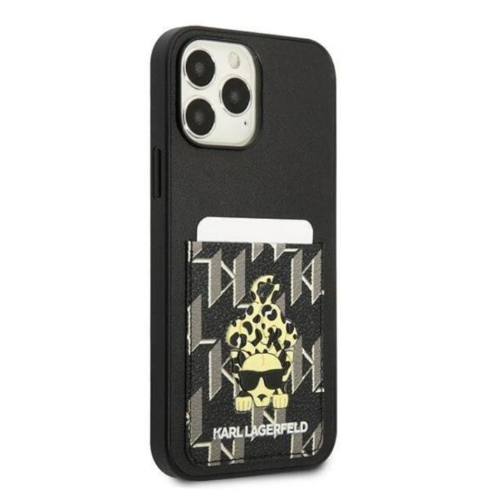 KARL LAGERFELD - Karl Lagerfeld iPhone 13 Pro Max Mobilskal Korthållare Karlimals