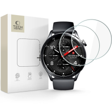 Tech-Protect - [2-Pack] Tech-Protect Sk&auml;rmskydd H&auml;rdat Glas F&ouml;r Xiaomi Watch S5 - Clear