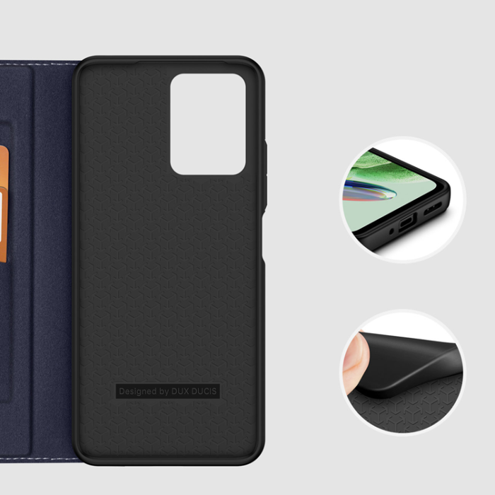 UTGATT - Dux Ducis Xiaomi Redmi Note 12/Poco X5 Plånboksfodral Skin X2