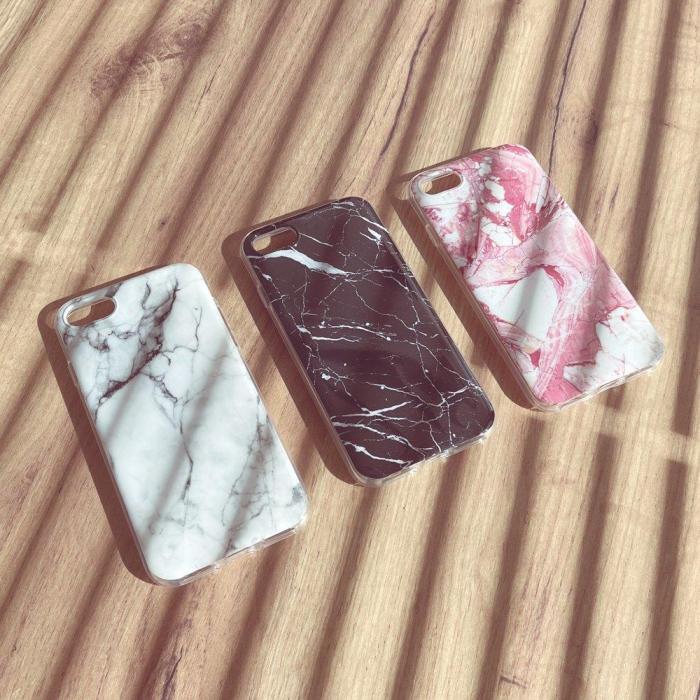 Wozinsky - Wozinsky Marble TPU skal till Samsung Galaxy M51 - Svart