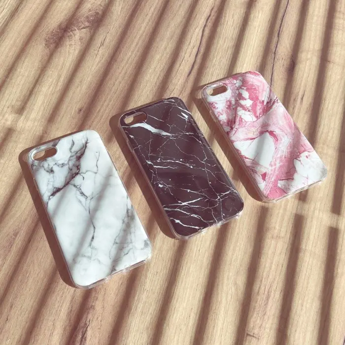 Wozinsky - Wozinsky Marble TPU skal till Samsung Galaxy M51 - Svart