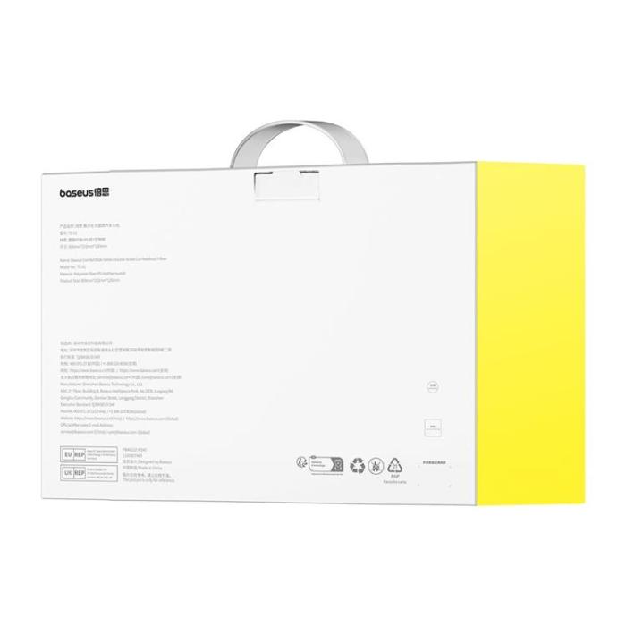 BASEUS - Baseus Bilnackstödskudde med 2 Material ComfortRide Series - Mörkgrön
