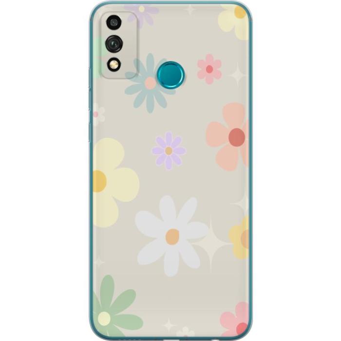 iSecrets - Mobilskal till Honor 9X Lite med fejdande blommor