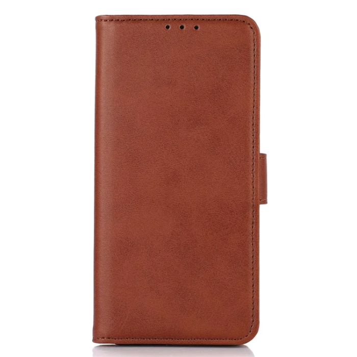 Taltech - Sony Xperia 10 VI Plånboksfodral Magnetlås - Brun