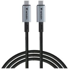 Verbatim - Verbatim USB-C Till USB-C 240W Kabel 120cm 40Gb/s Sync & Charge