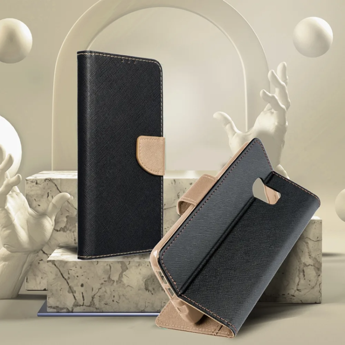 OEM - Galaxy A36 Plånboksfodral Fancy - Guld