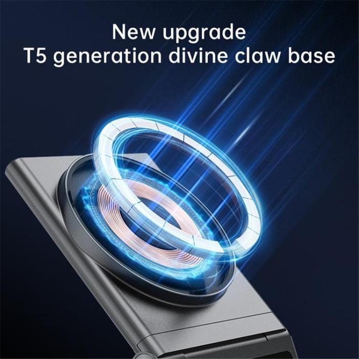 OEM - Magnetisk Trådlös Laddare 15W för Tesla Model 3/Y A7 - Transparent