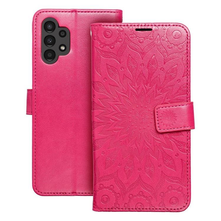 Galaxy A13 4G Plånboksfodral Mezzo Mandala - Magenta | 2353 | AlltMobil