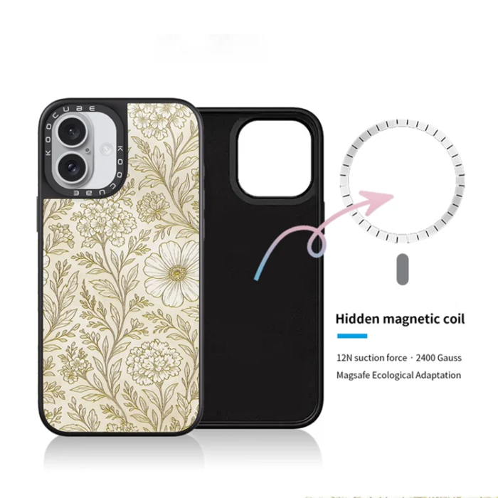 A-One Brand - iPhone 17 Mobilskal MagSafe Aluminium Silikon