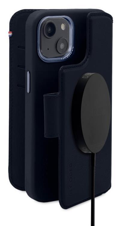 Decoded iPhone 14 Plus Plånboksfodral Magsafe Detachable - Marinblå | 2353 | AlltMobil