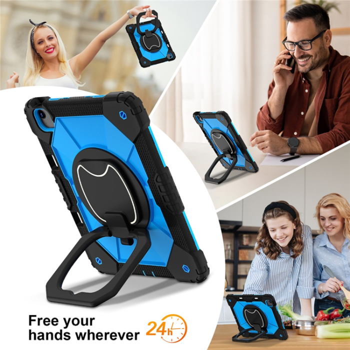 A-One Brand - iPad Air 13(2025/2024) Skal Kickstand - Svart/Blue